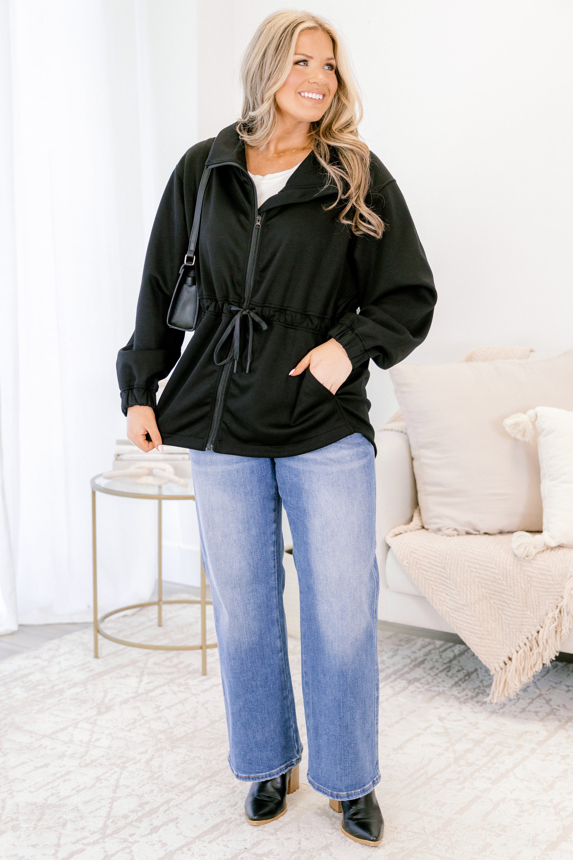 Step Up Jacket, Black