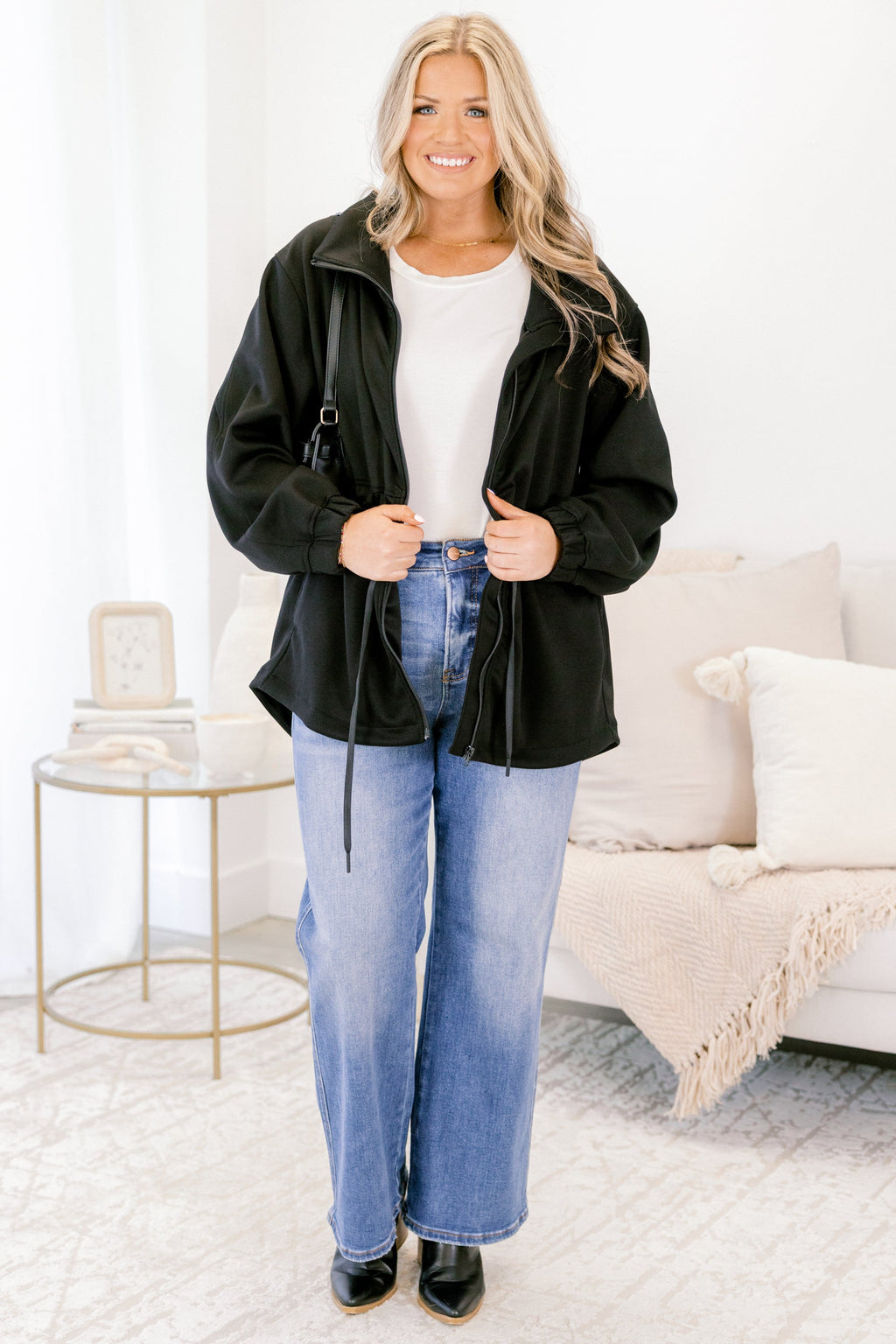 Step Up Jacket, Black