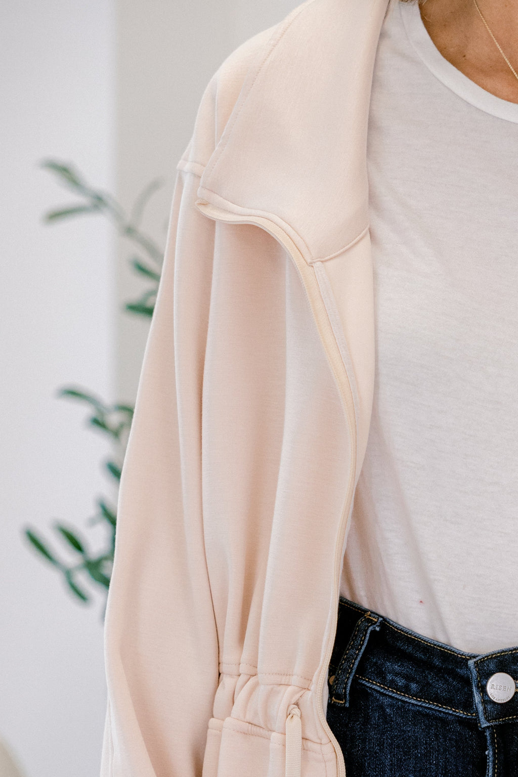 Step Up Jacket, Ivory