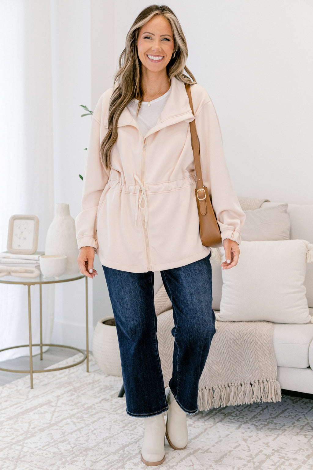 Step Up Jacket, Ivory