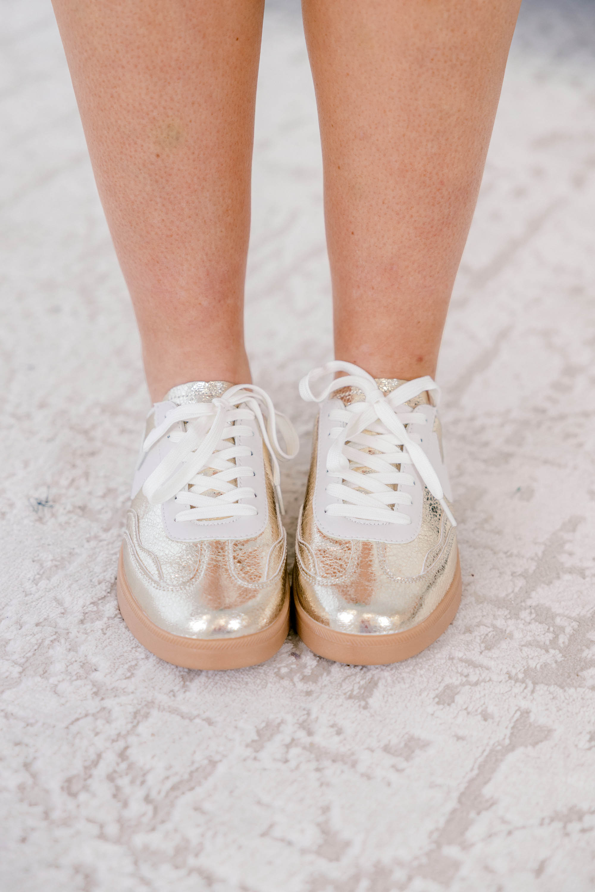 Still Here Sneakers, Gold