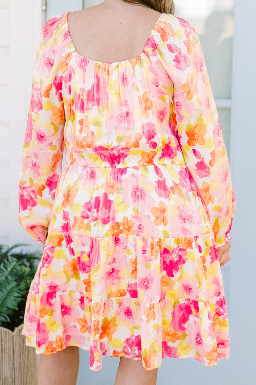 Story Unfolding Dress, Pink