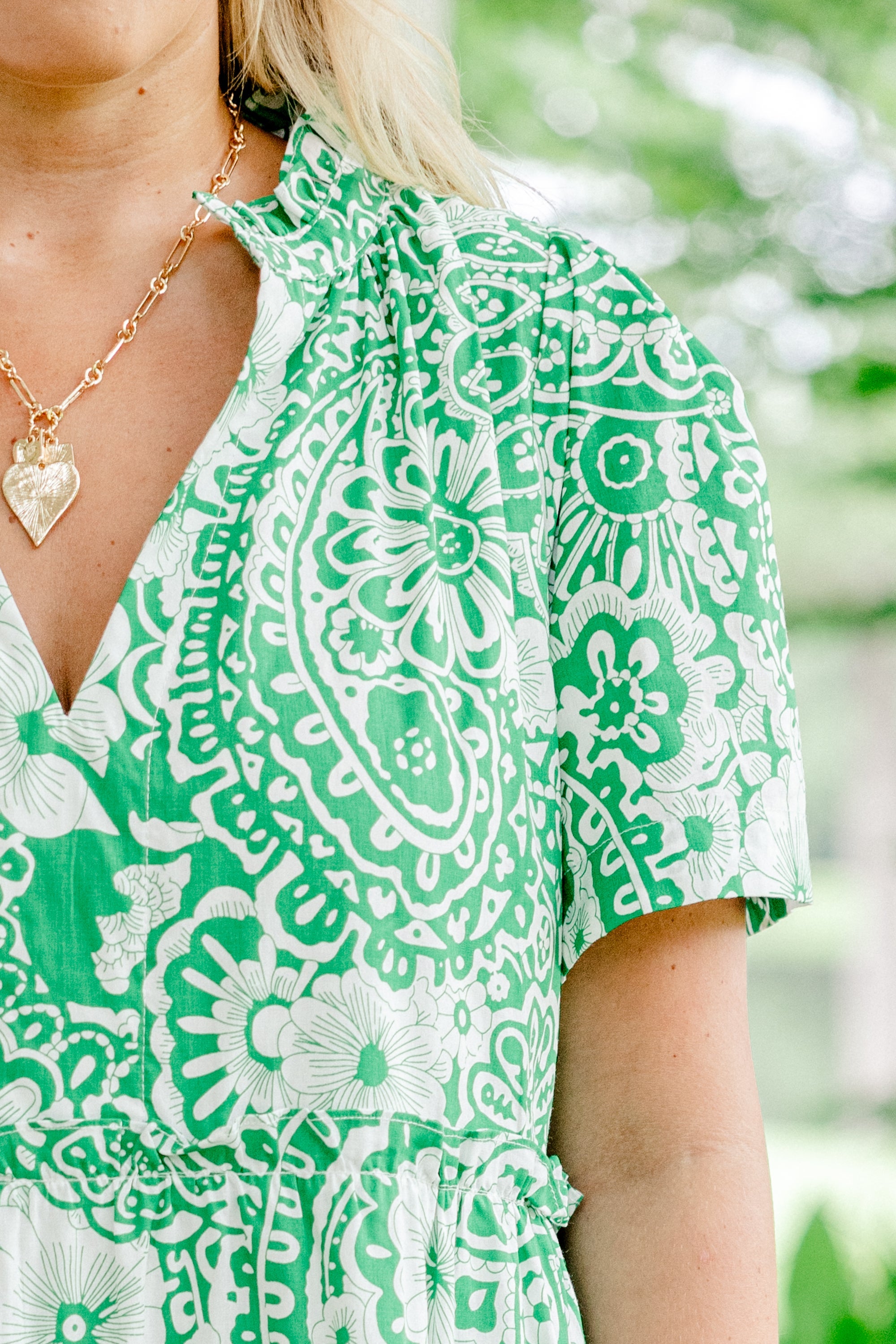 Straight Shot Dress, Green