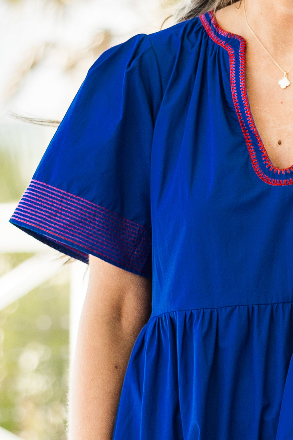 Straight Shot Dress, Navy