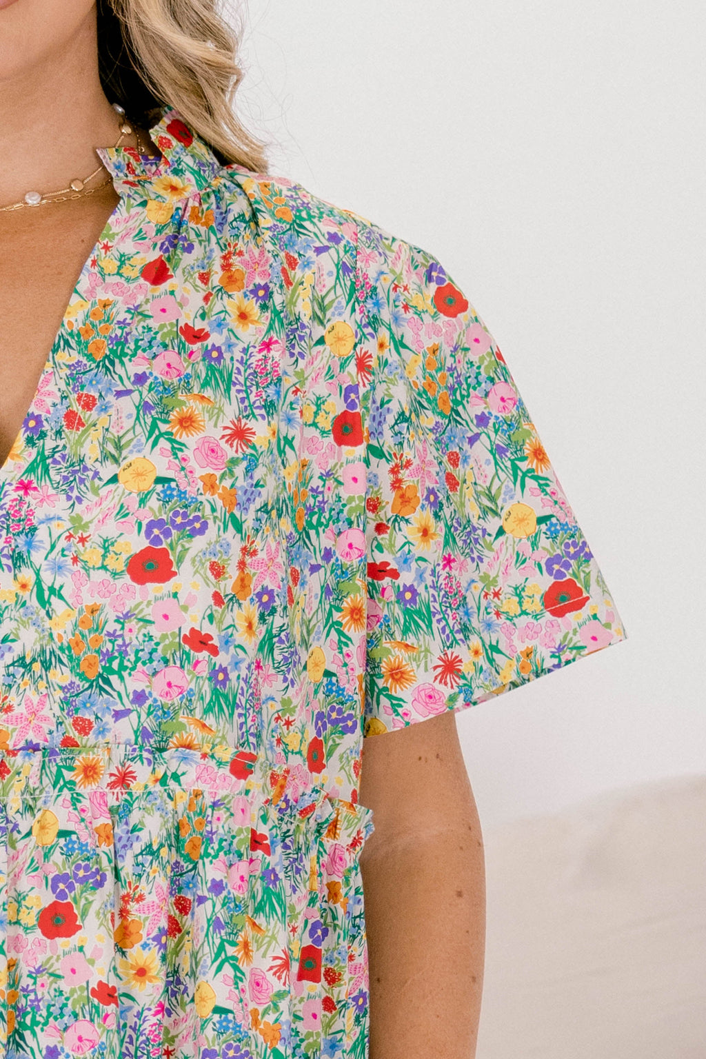 Straight Shot Dress, Pink Floral