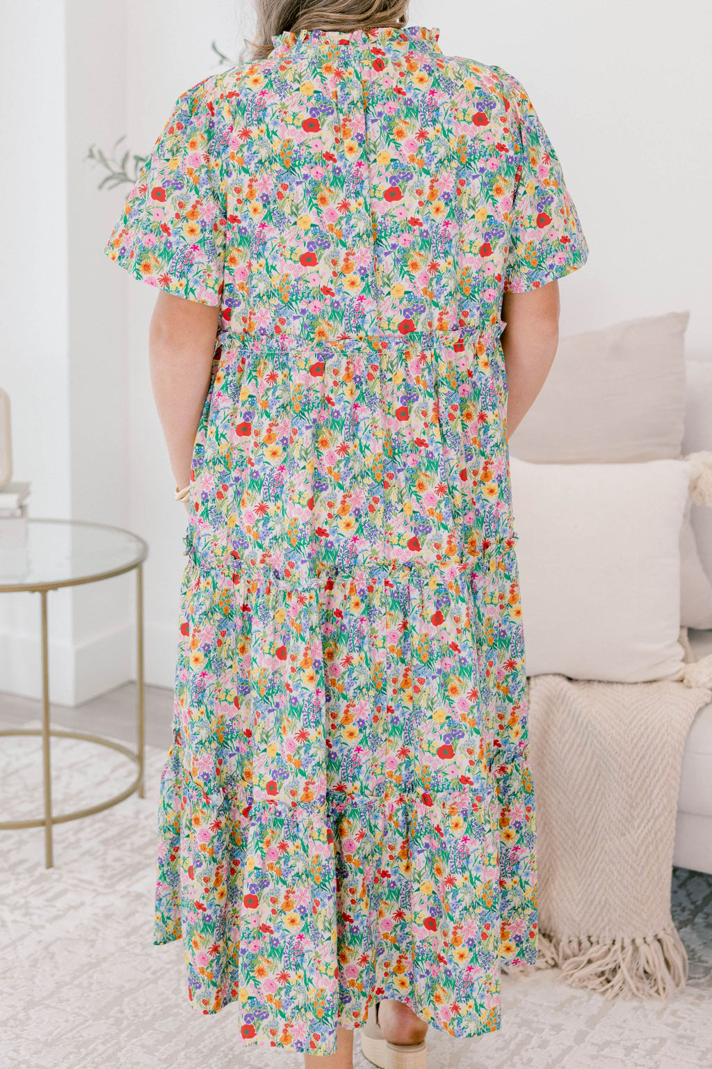 Straight Shot Dress, Pink Floral