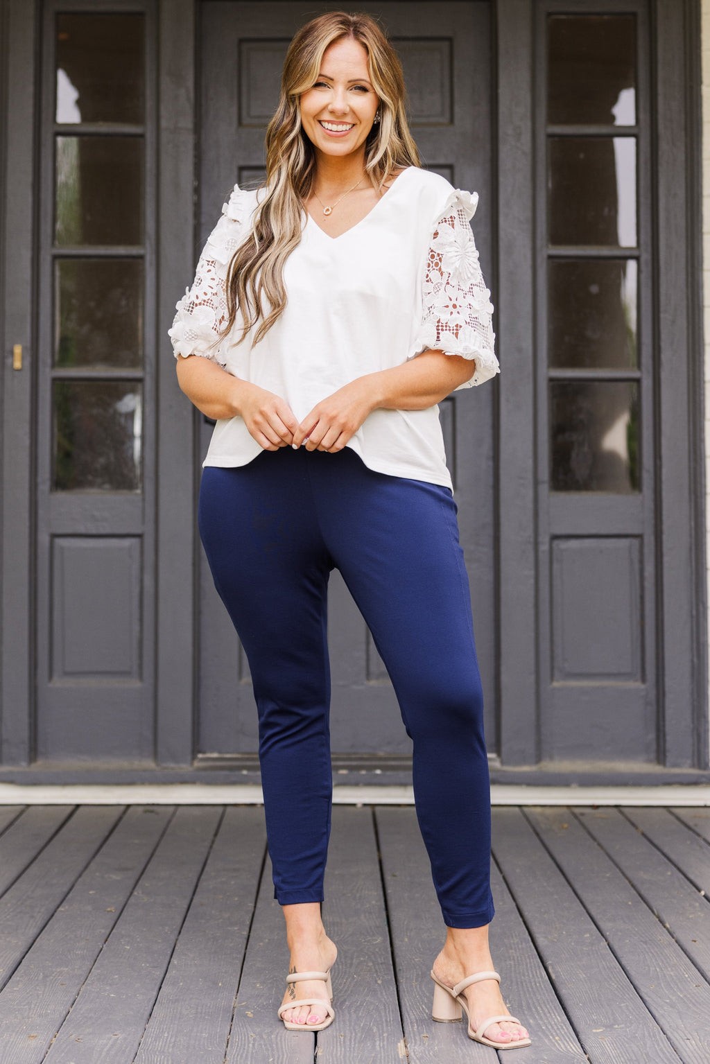 Strut Your Style Pants, Navy