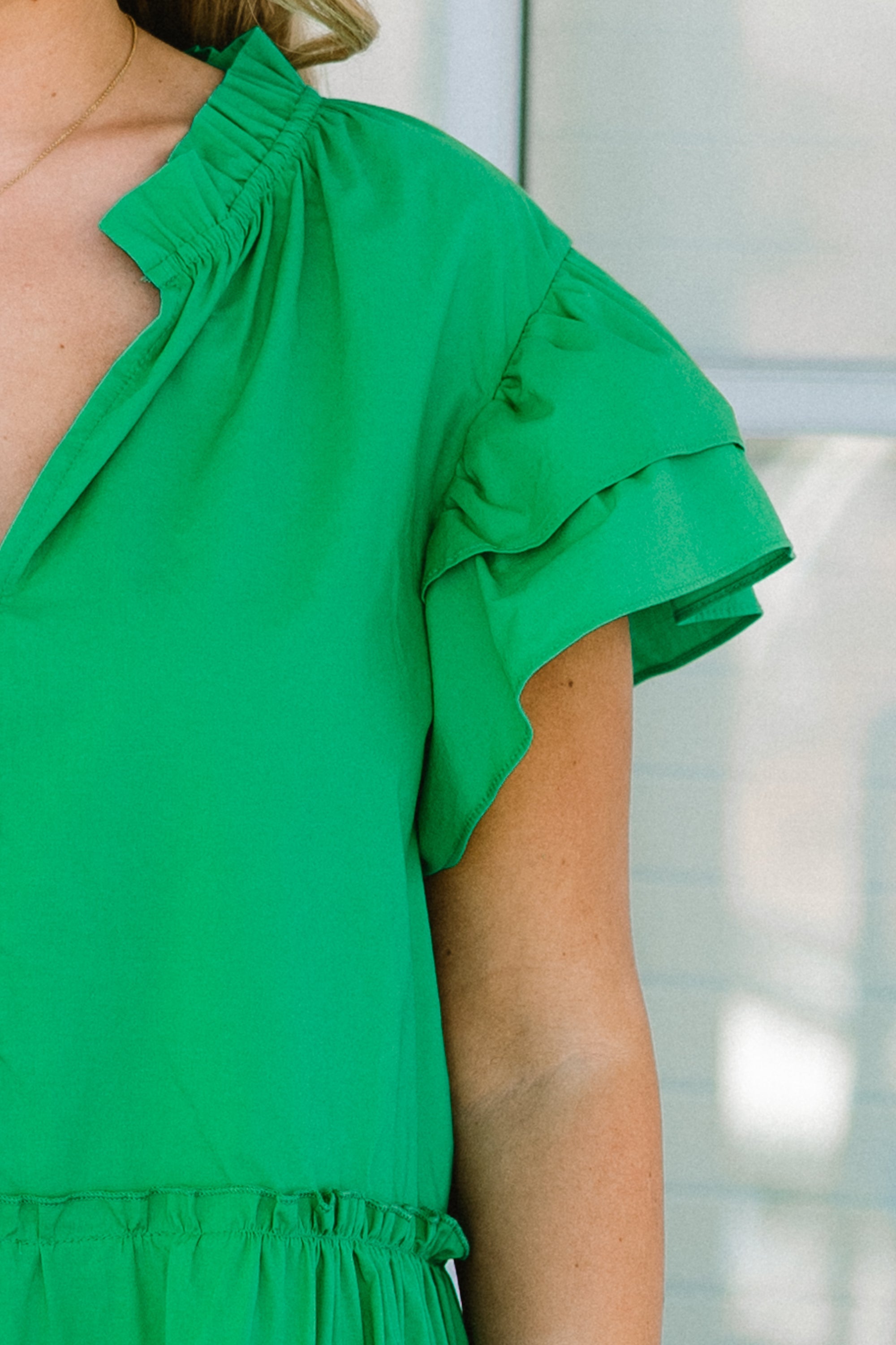 Stuck In The Moment Dress, Green
