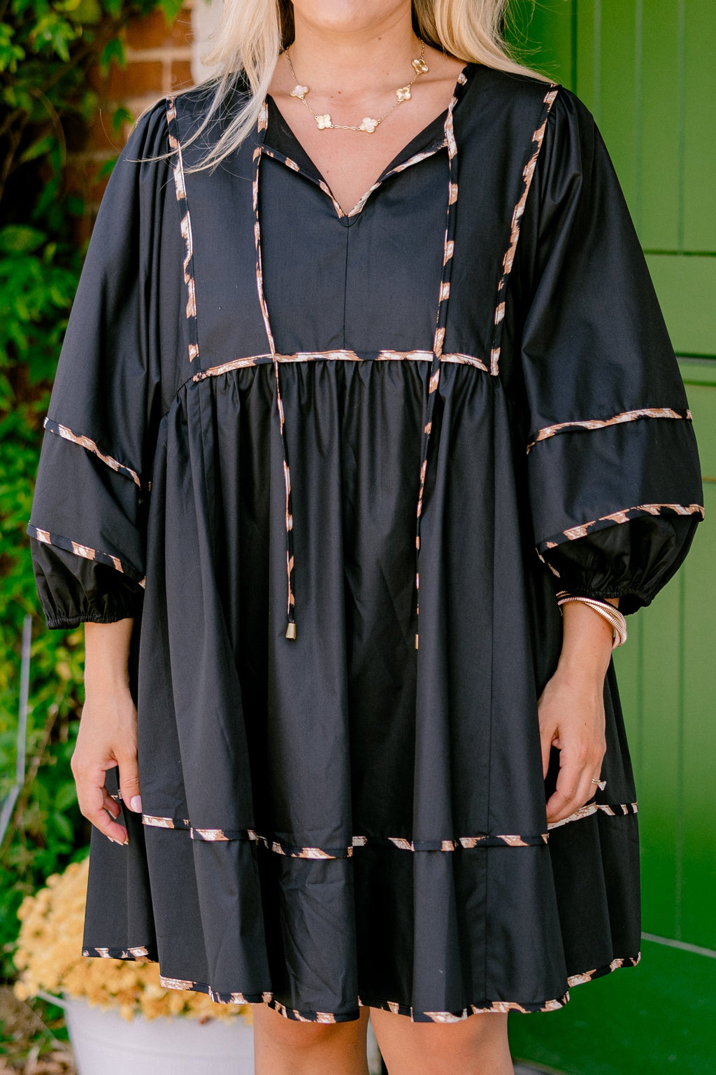 Stuck In Your Ways Dress, Black