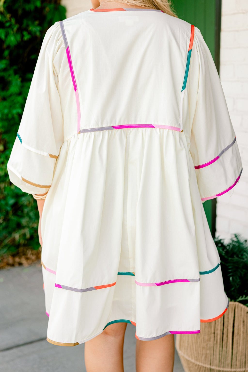 Stuck In Your Ways Dress, Cream