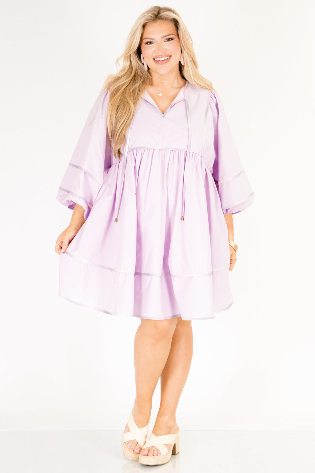 Stuck In Your Ways Dress, Lilac