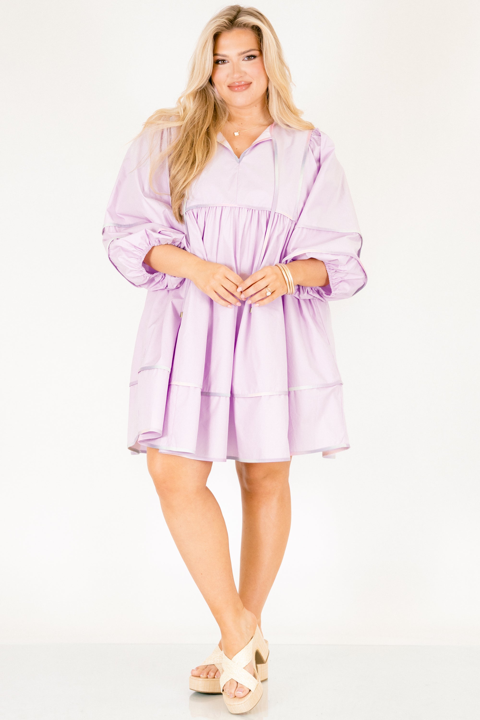 Stuck In Your Ways Dress, Lilac
