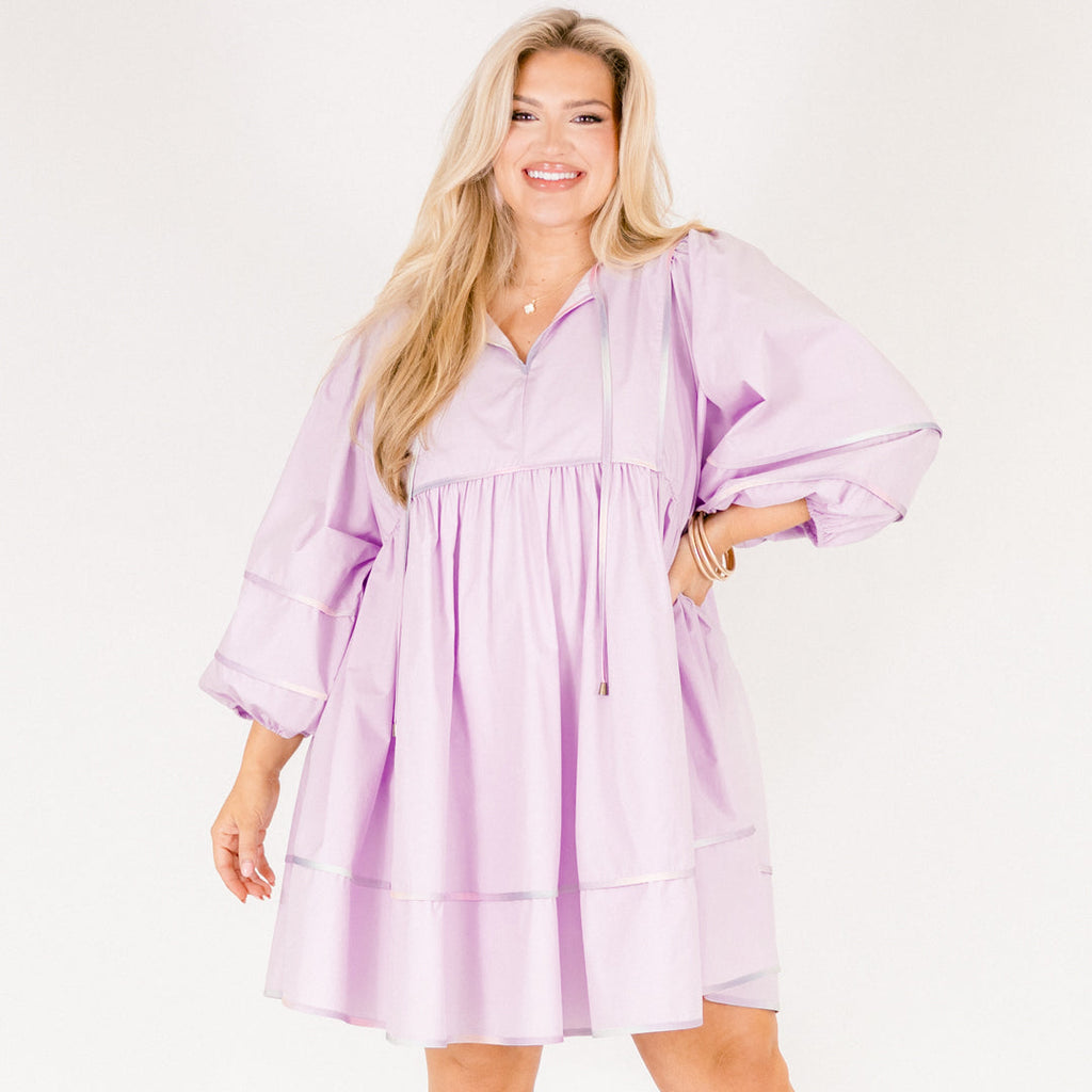 Stuck In Your Ways Dress, Lilac