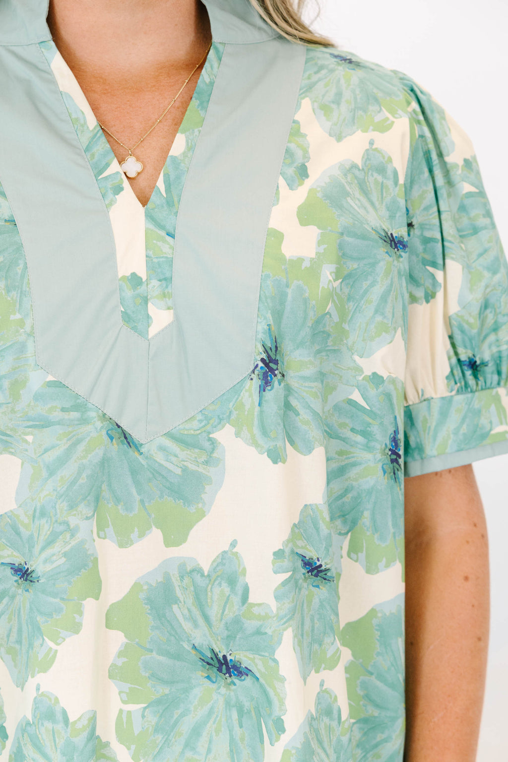 Style Statement Top, Green