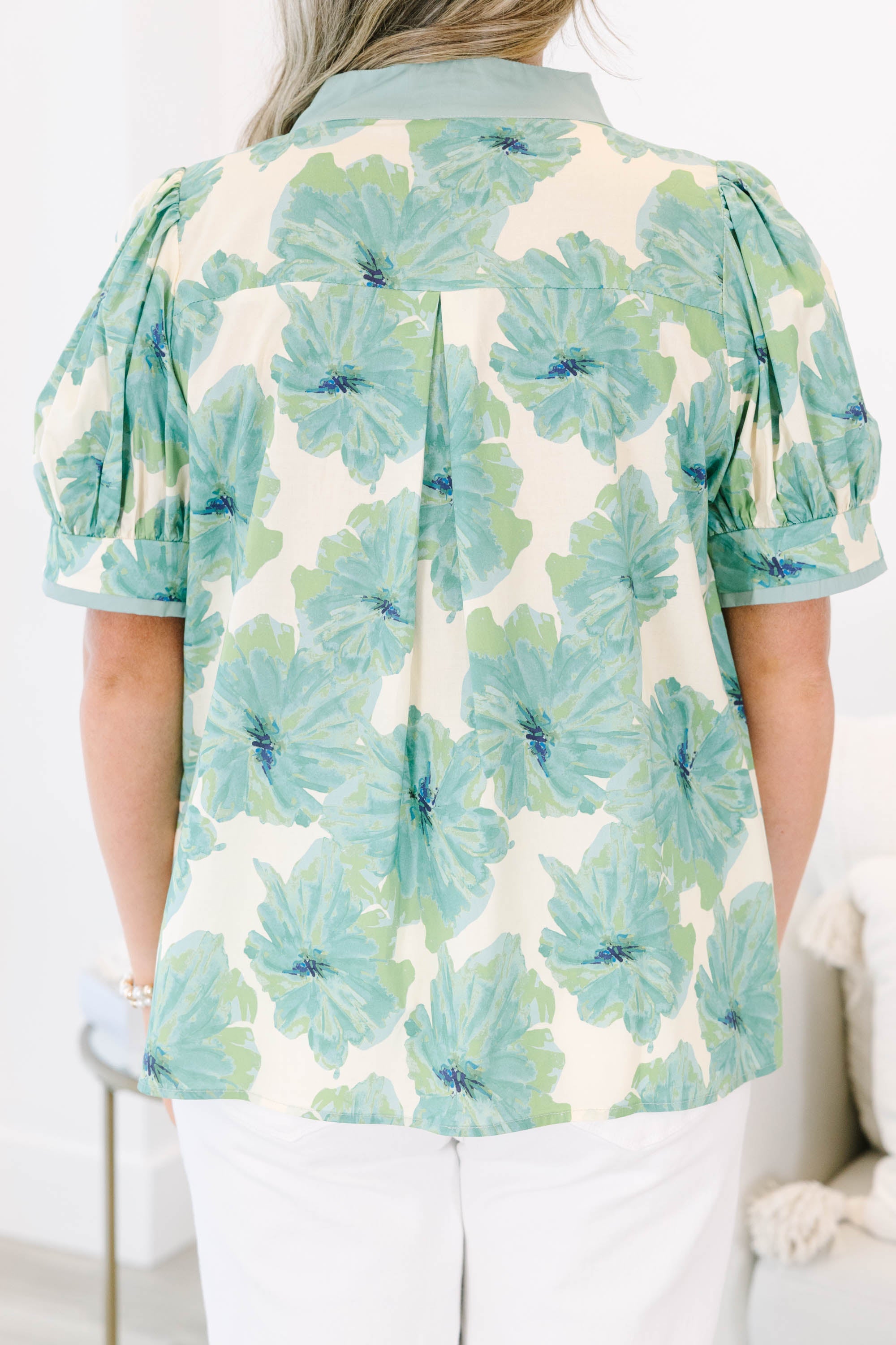 Style Statement Top, Green