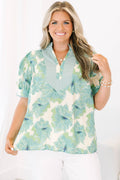 Style Statement Top, Green