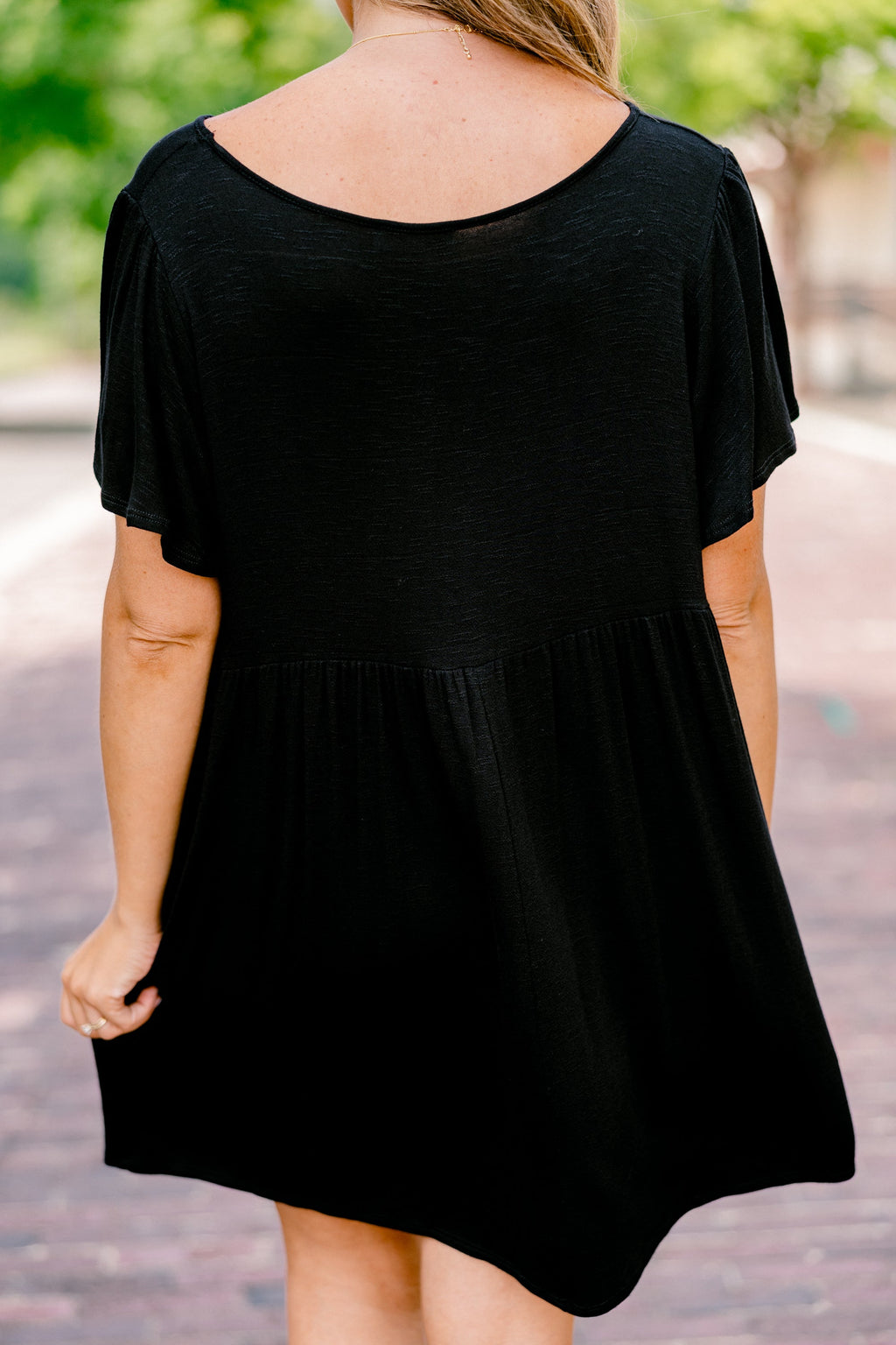 Stylish Attitude Dress, Black