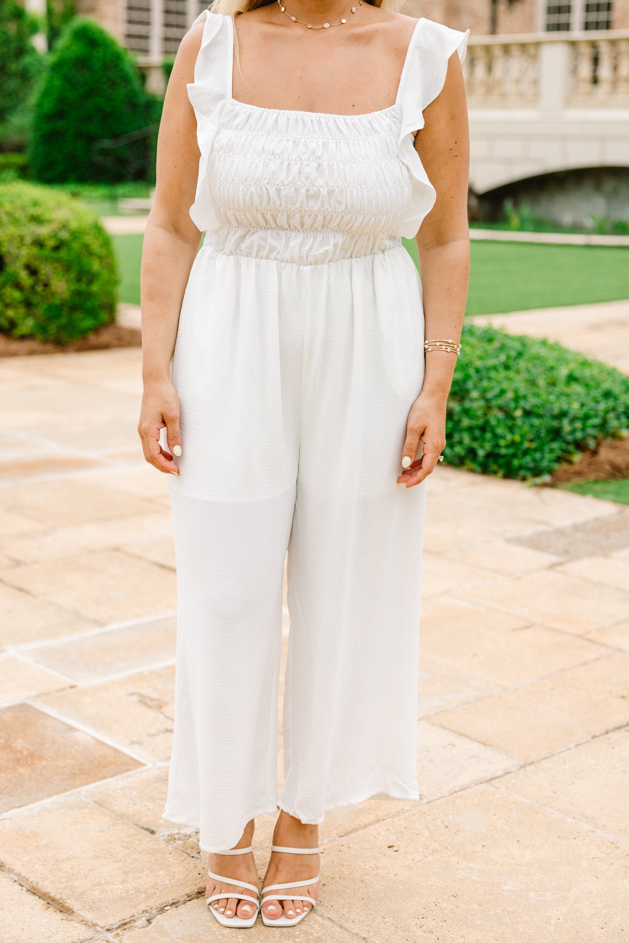 Stylish Princess Jumpsuit, Off White