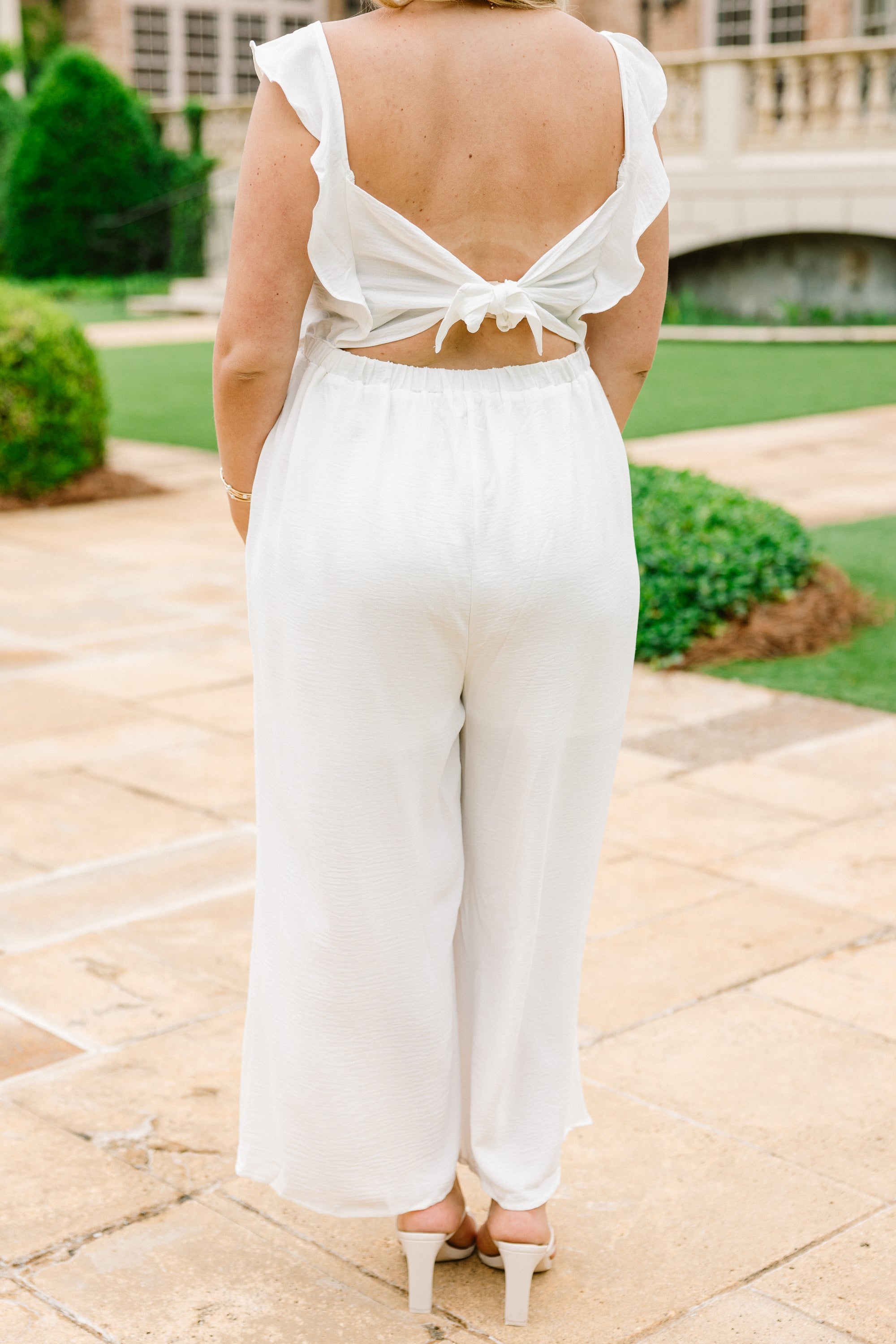 Stylish Princess Jumpsuit, Off White