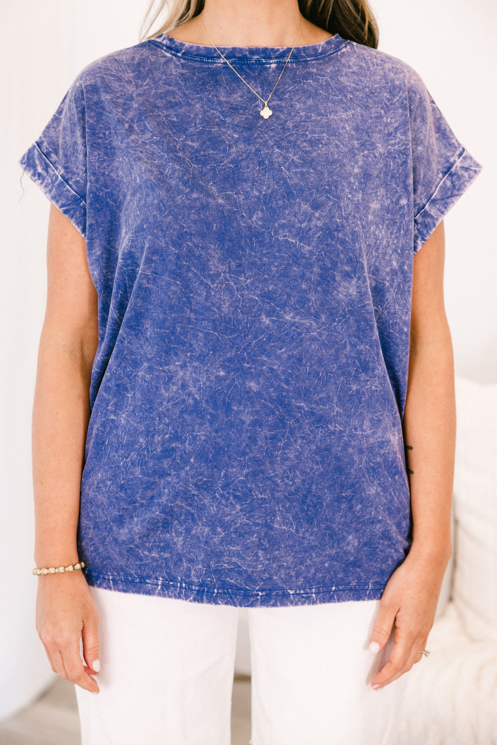 Summer Fun Top, Blueberry