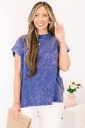 Summer Fun Top, Blueberry