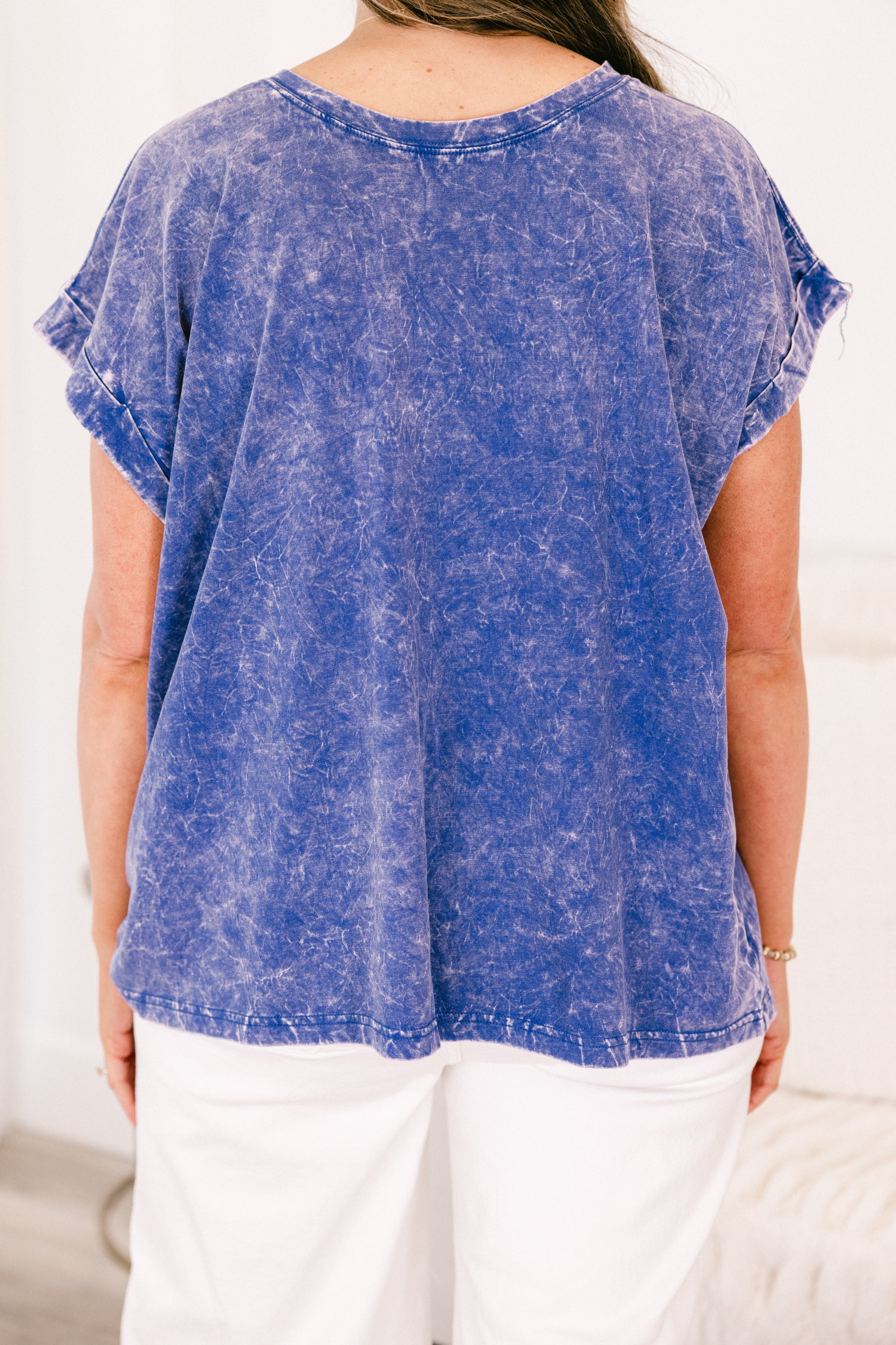 Summer Fun Top, Blueberry