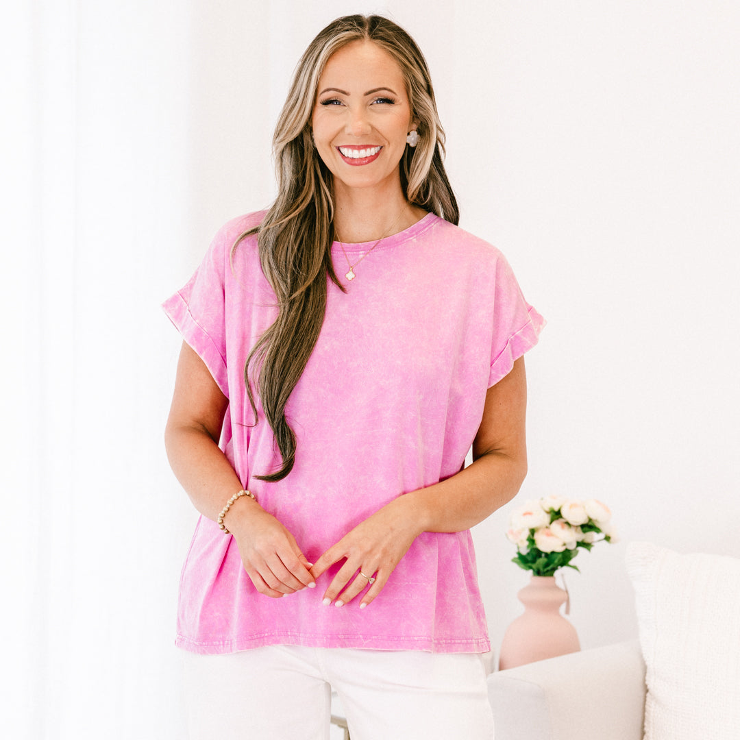 Summer Fun Top, Mauve