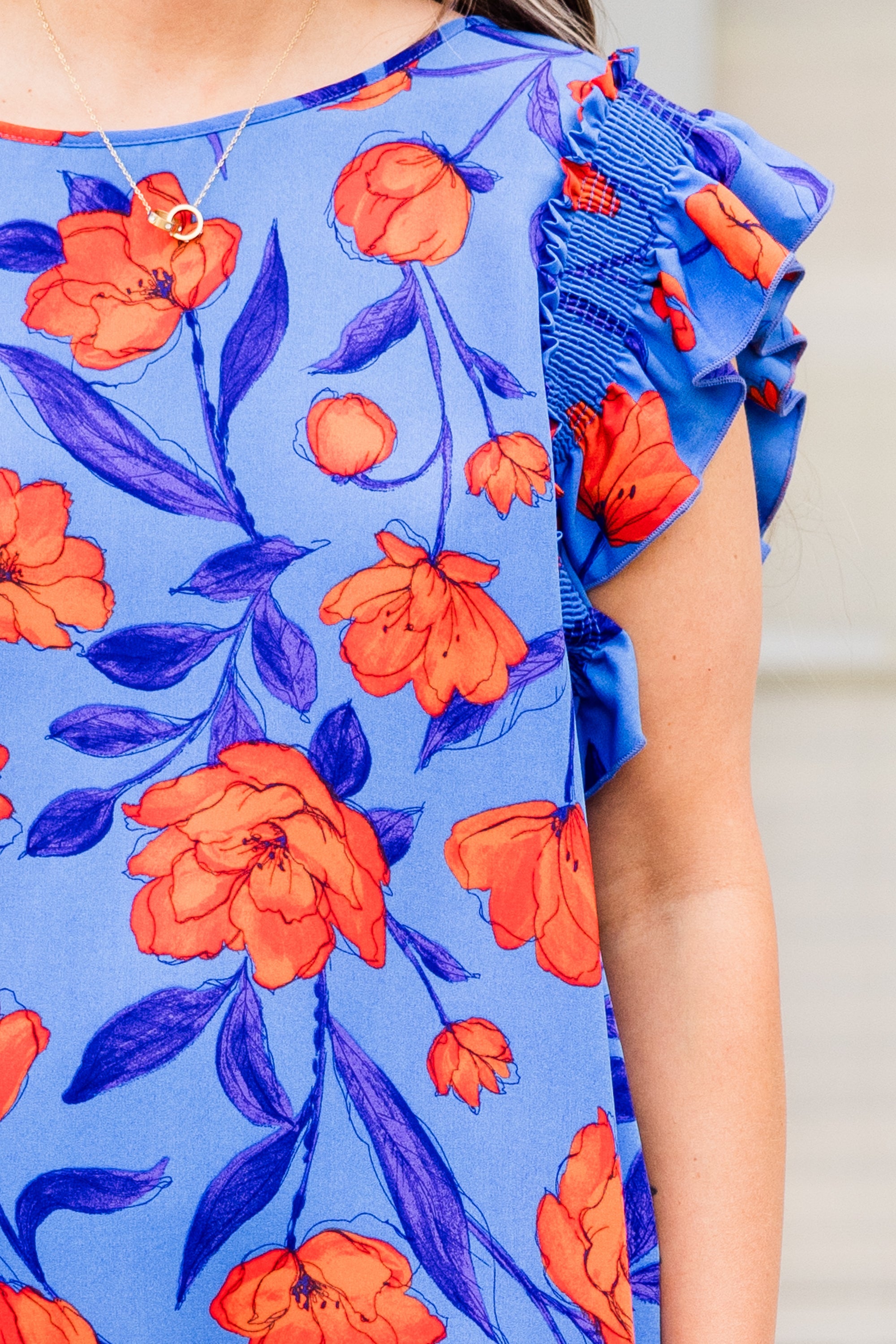 Summer Journey Dress, Royal Blue