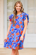 Summer Journey Dress, Royal Blue