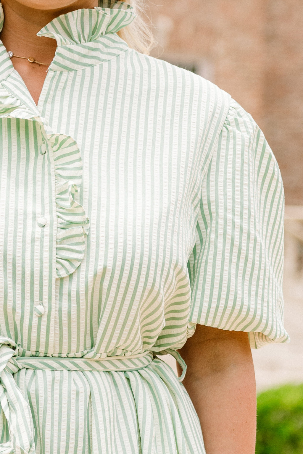 Summer Picnics Dress, Green
