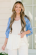 Summer Sunset Top, Blue