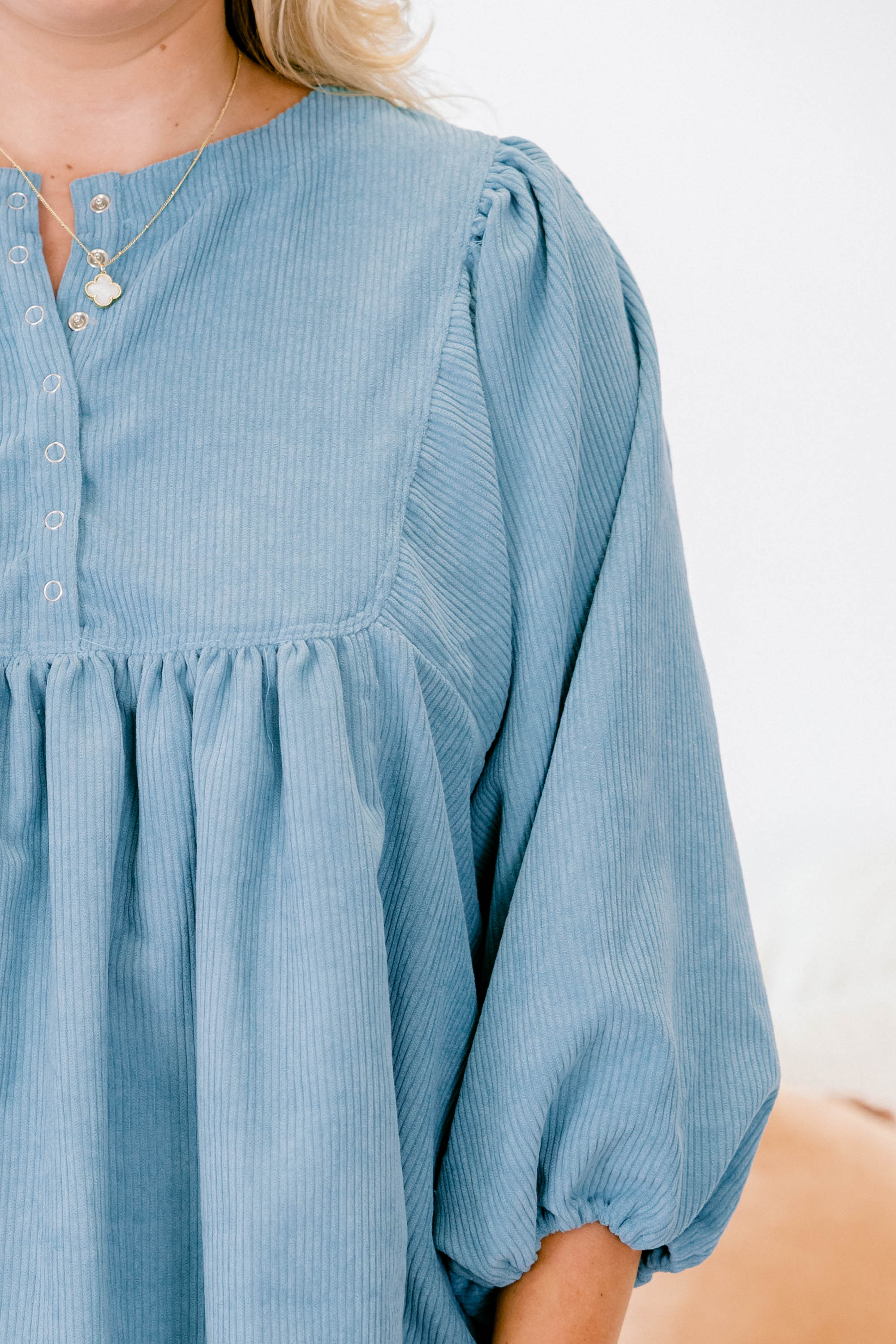 Summer Wave Tunic, Blue