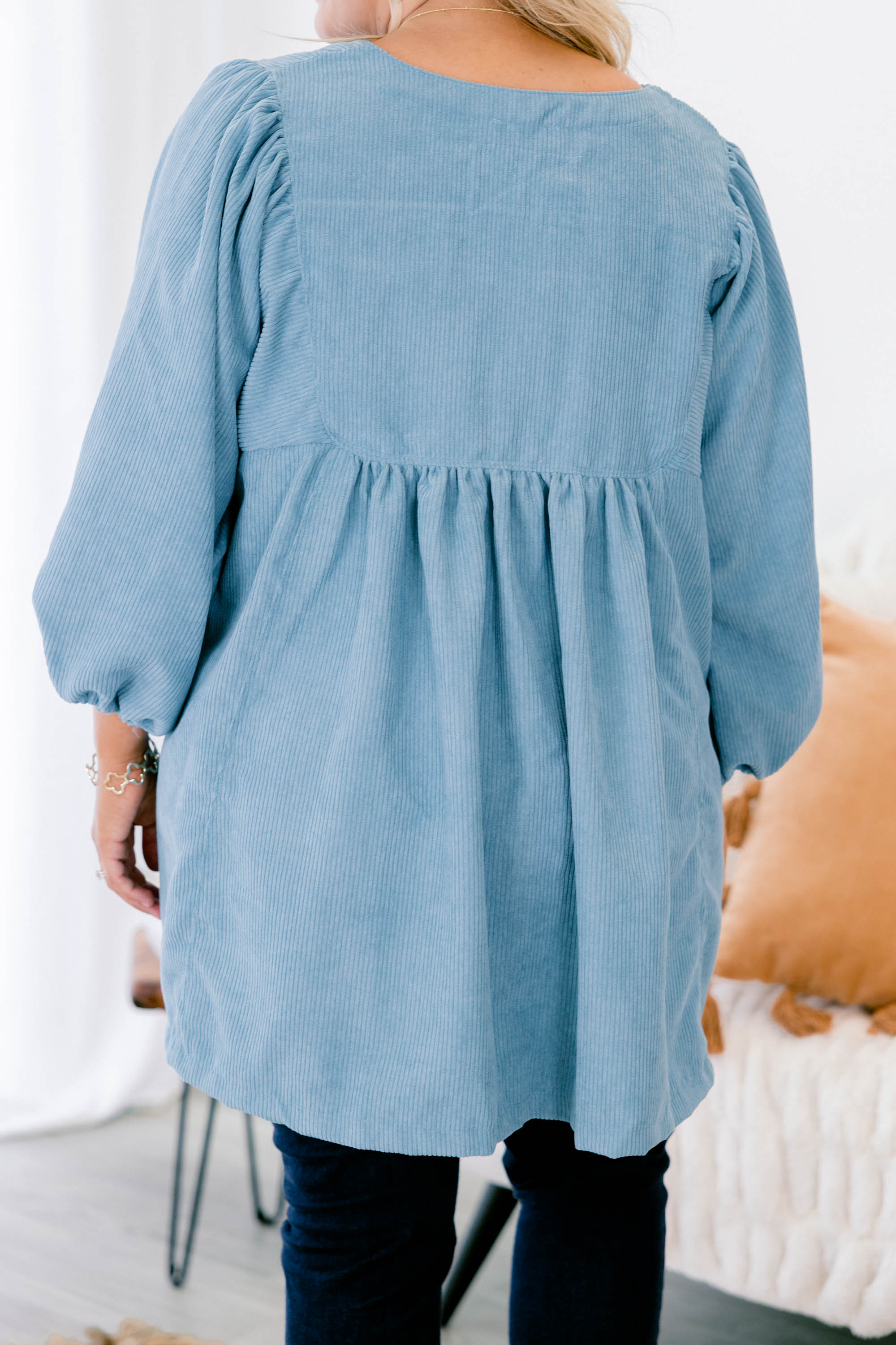 Summer Wave Tunic, Blue