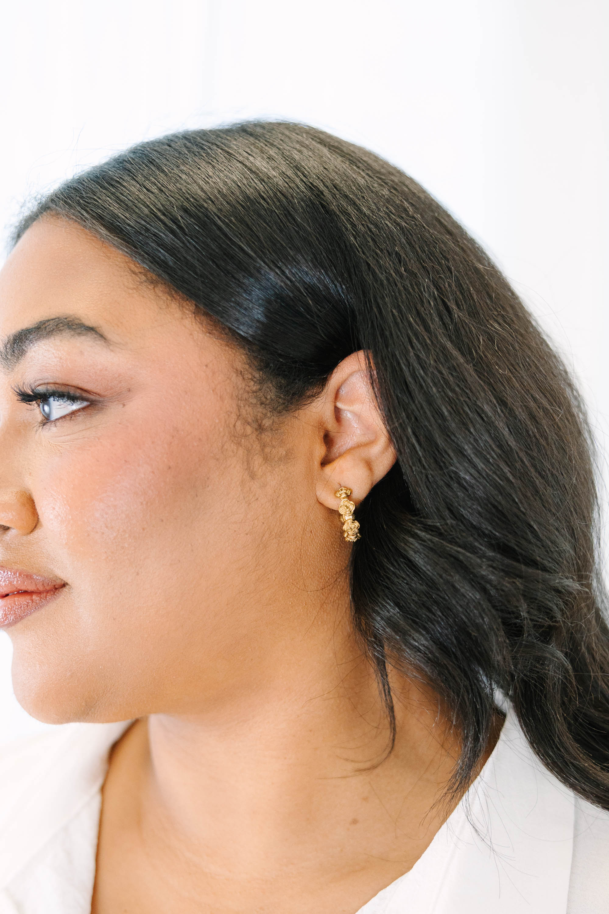 Sunbeam Spark Earrings, Gold