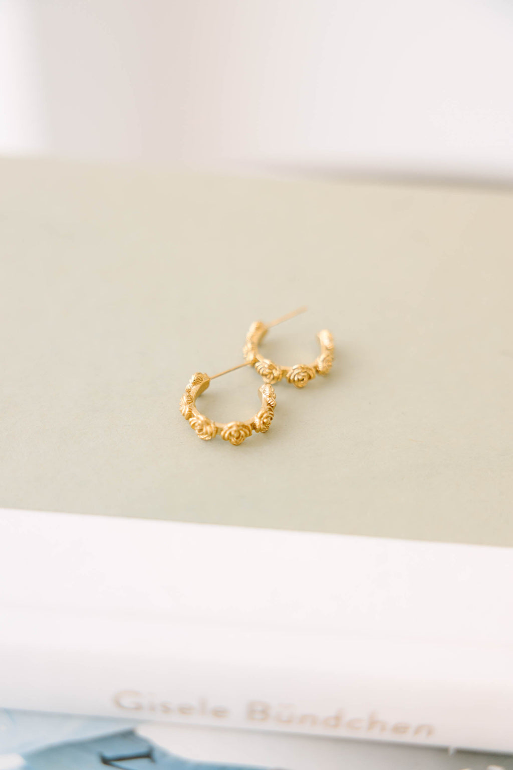 Sunbeam Spark Earrings, Gold