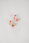 Sunbeam Statement Earrings, Gold