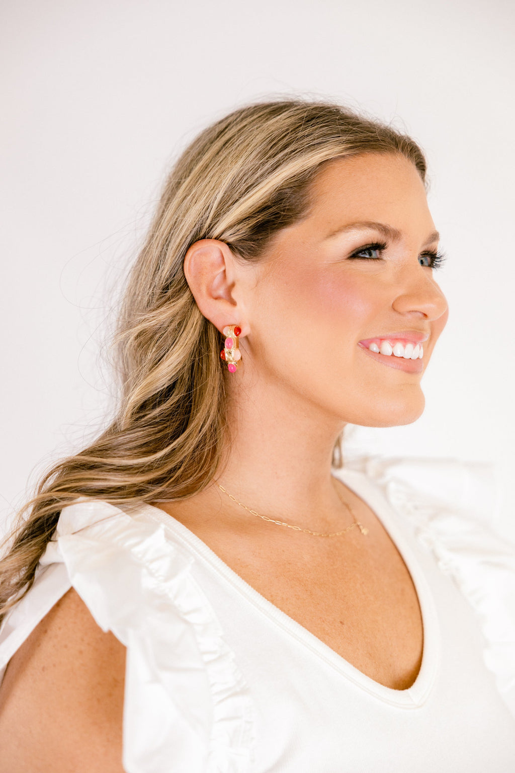 Sunbeam Statement Earrings, Gold
