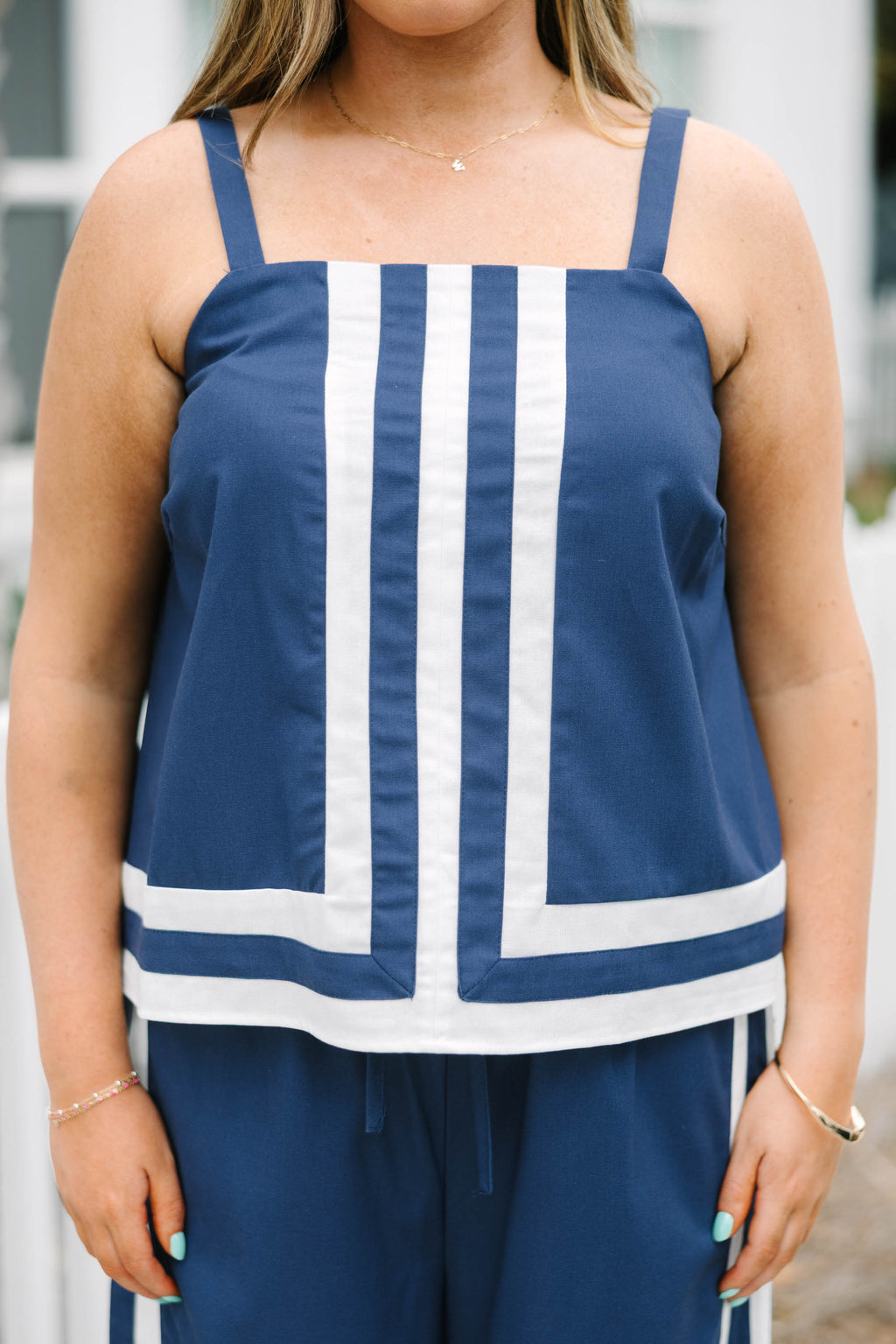 Sunday Dreamin' Top, Navy