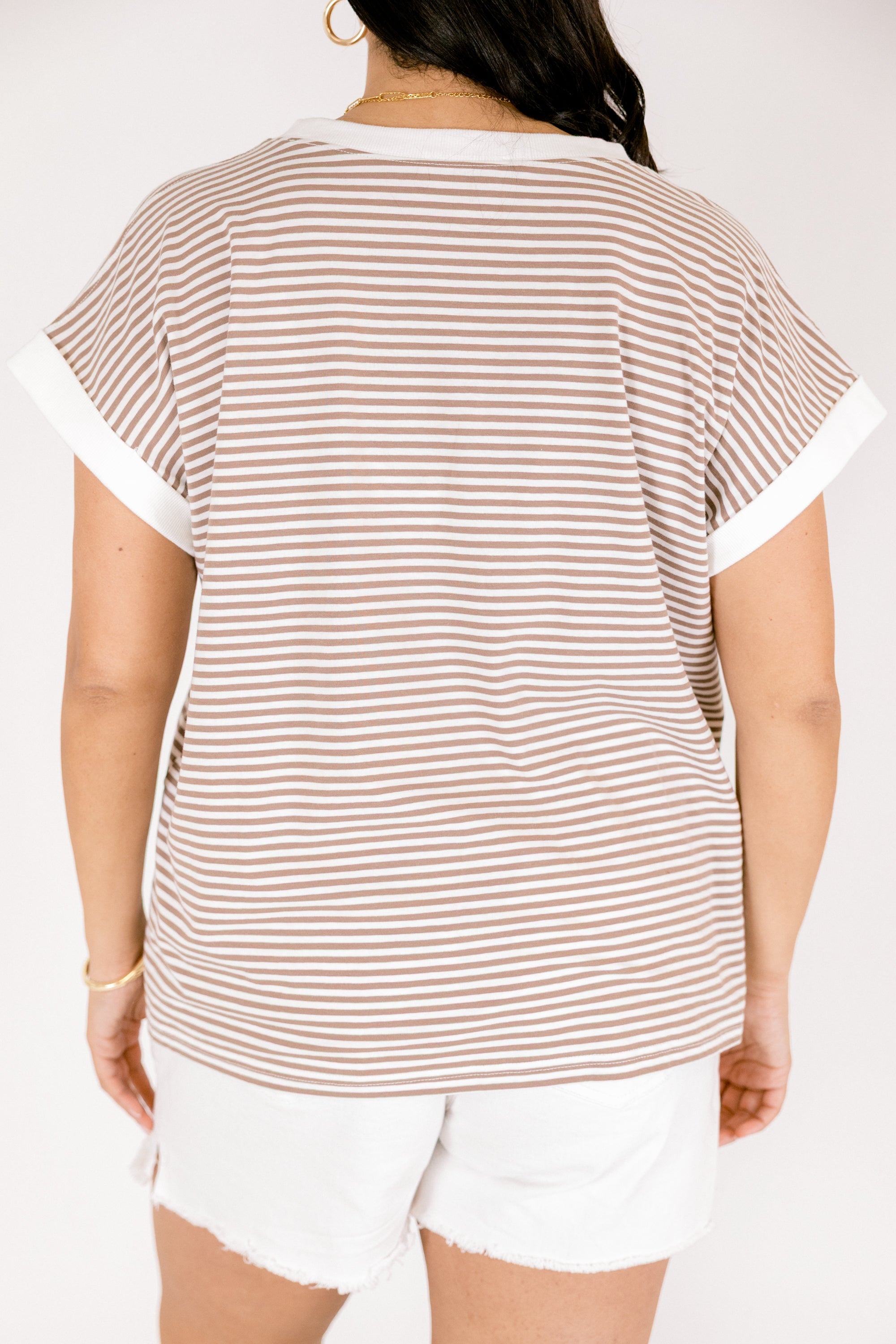 Sunday Stroll Tee, Light Mocha