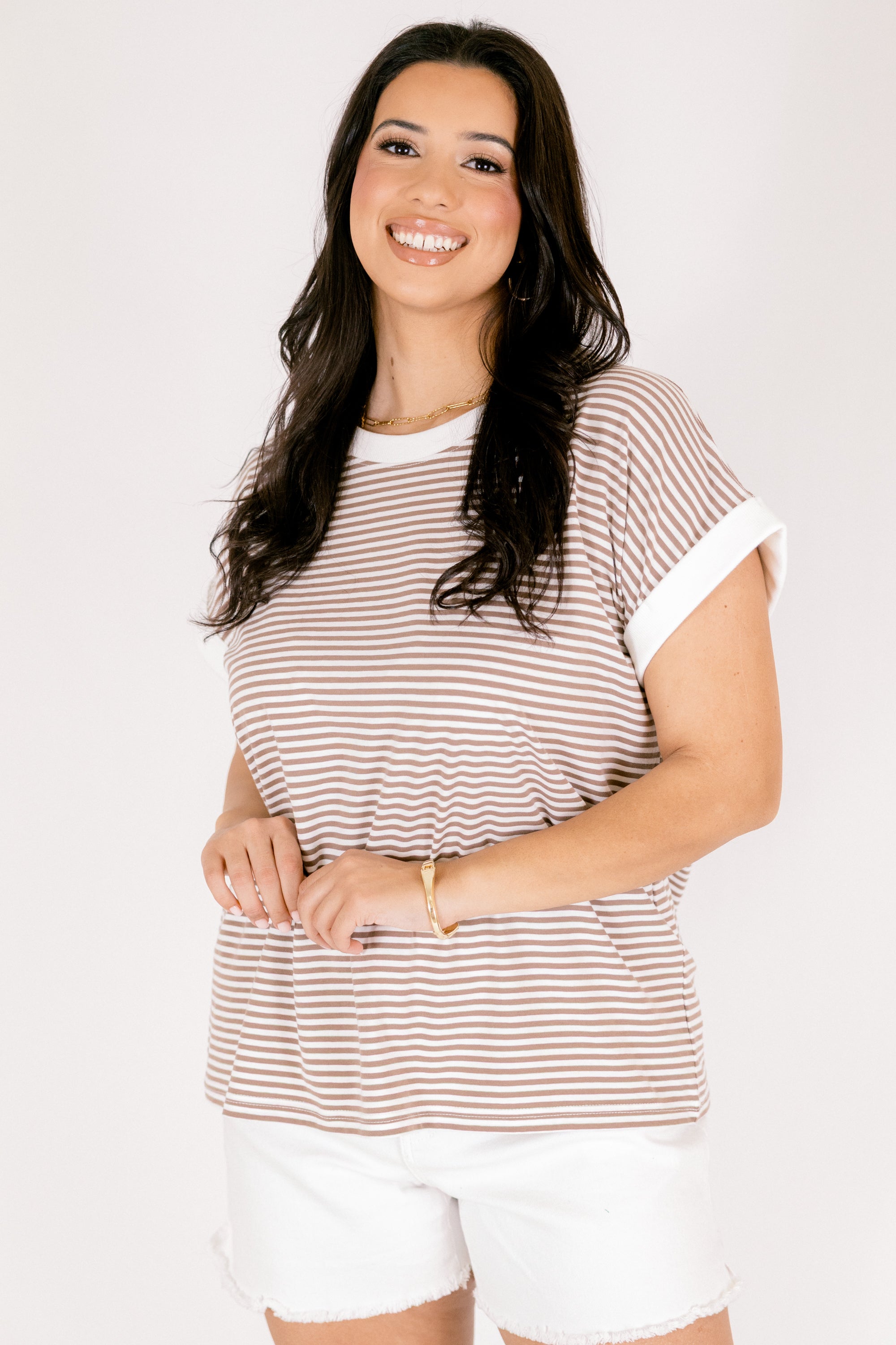 Sunday Stroll Tee, Light Mocha