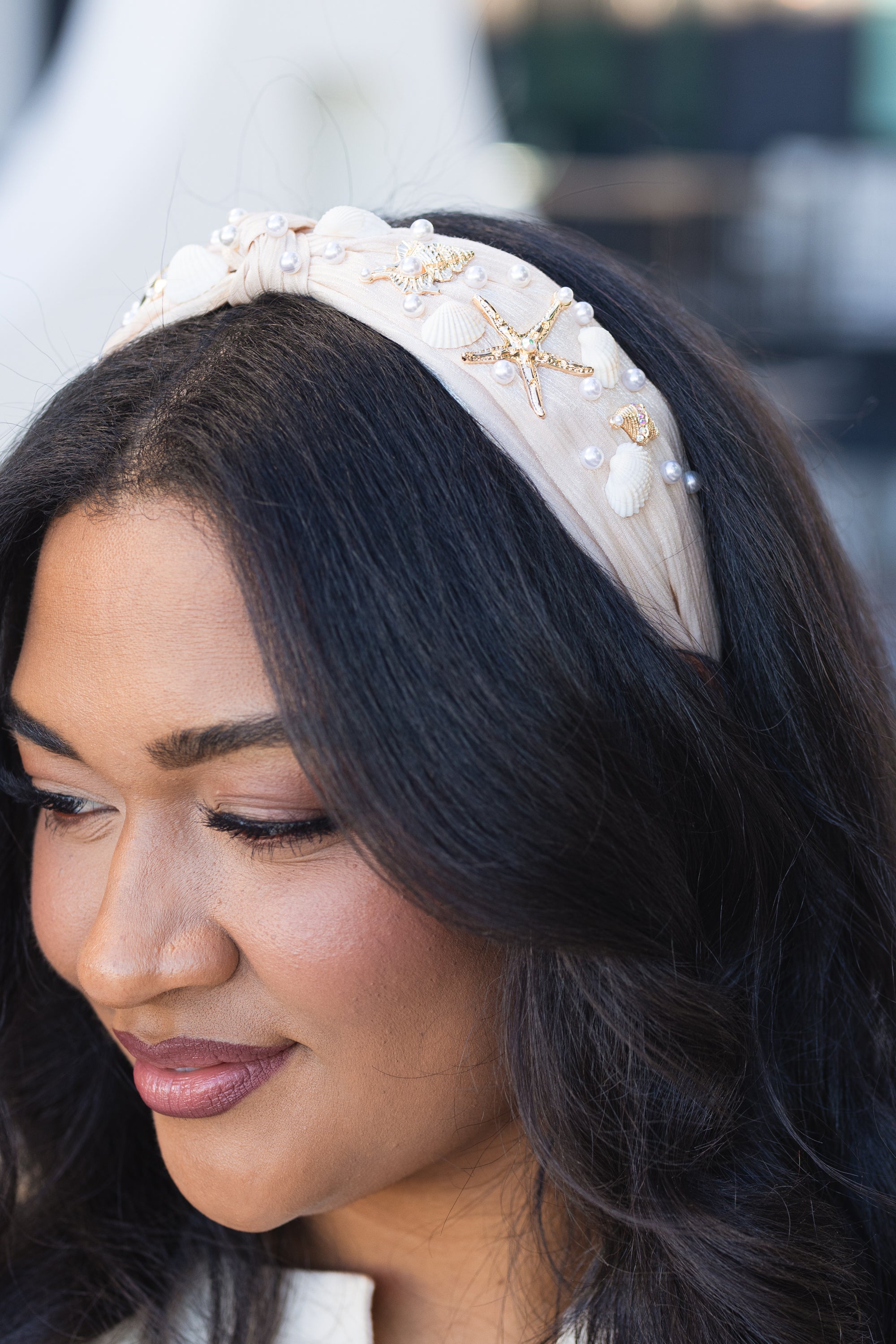 Sunkissed Sands Headband, Cream
