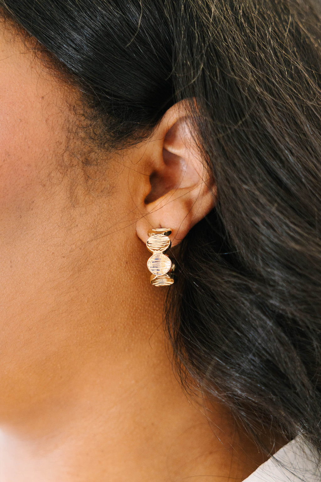 Sun Kissed Shine Earrings, Gold
