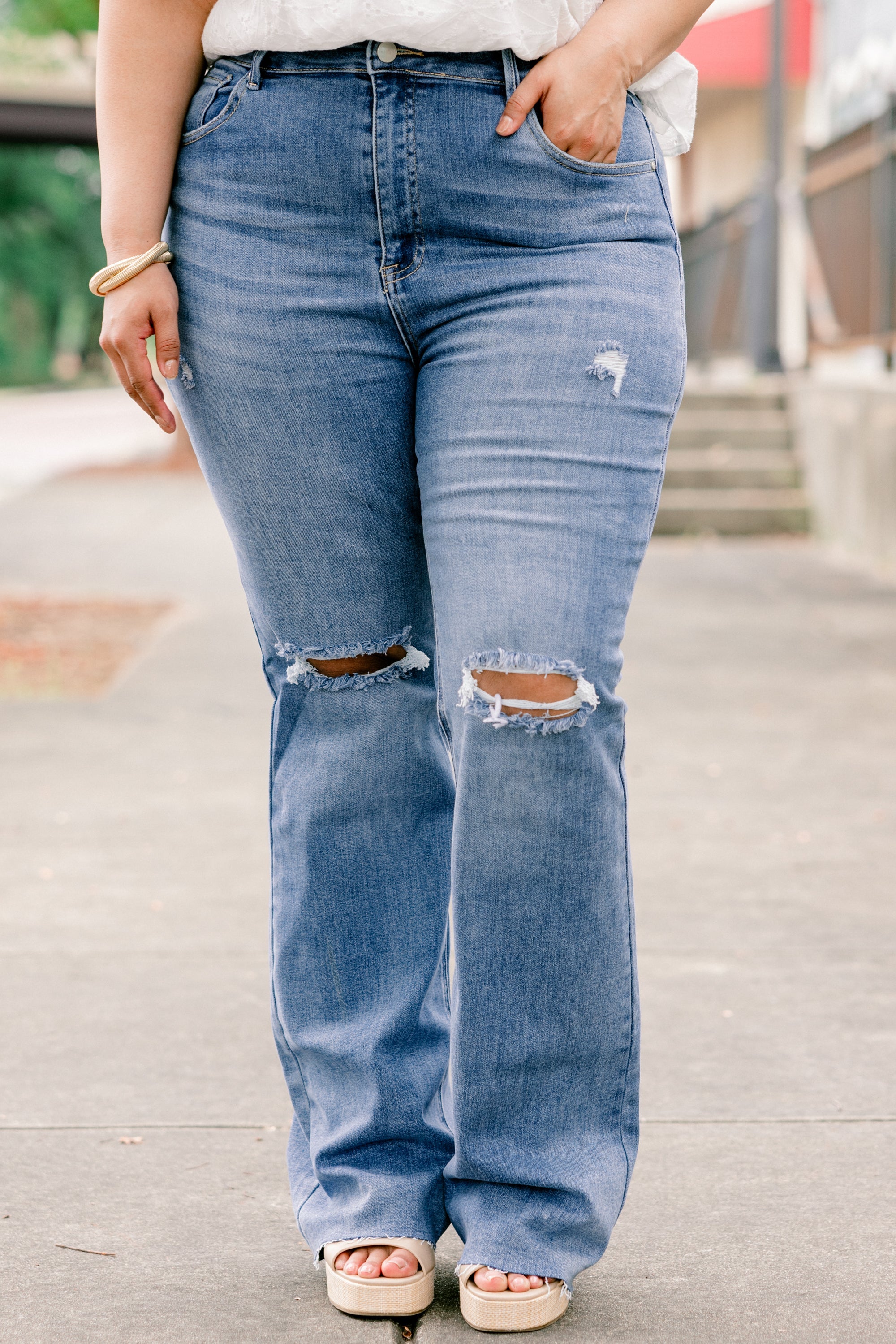 Sunny Love Jeans, Medium