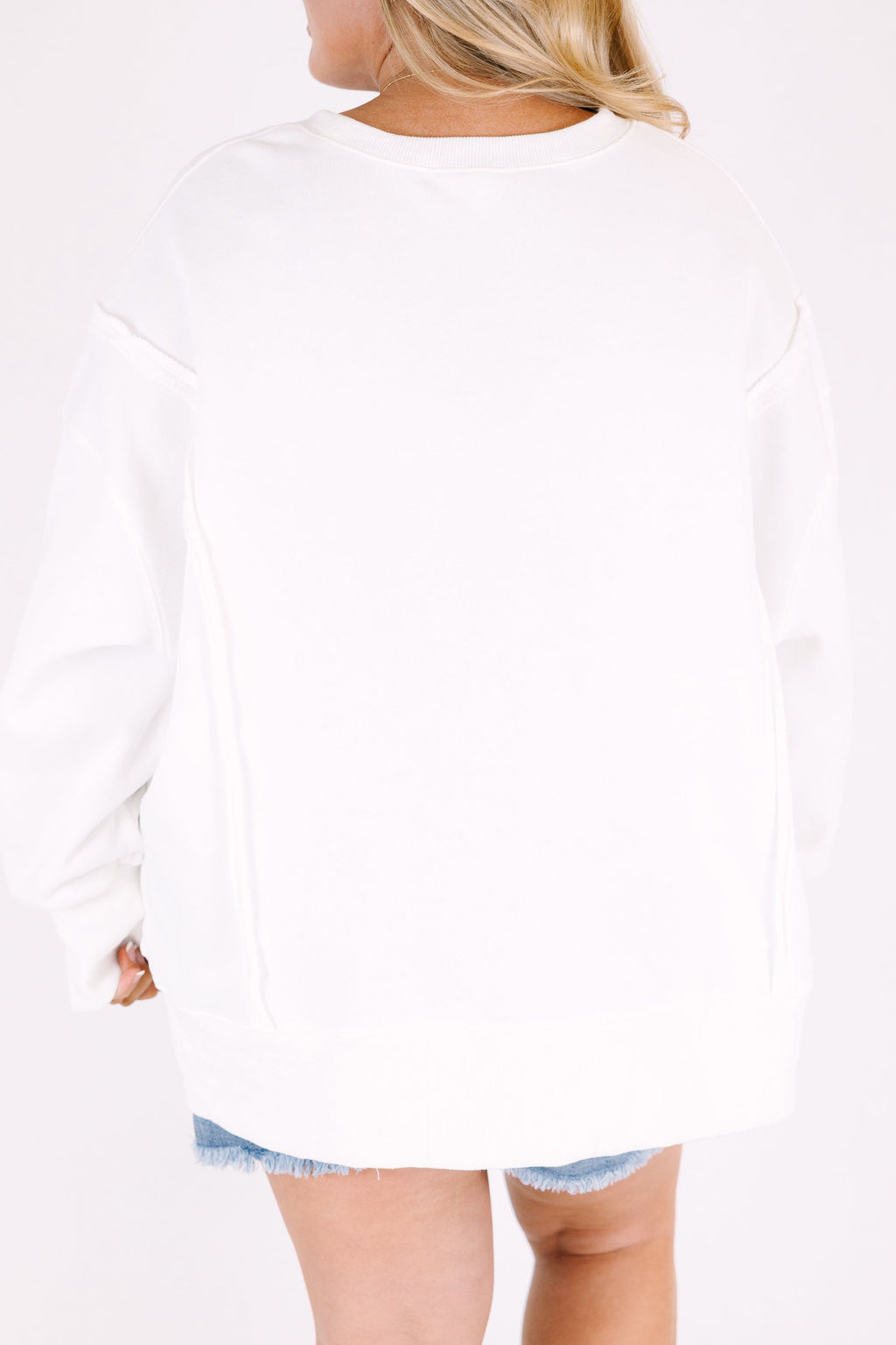 Supermom Comfy Crew, Ivory
