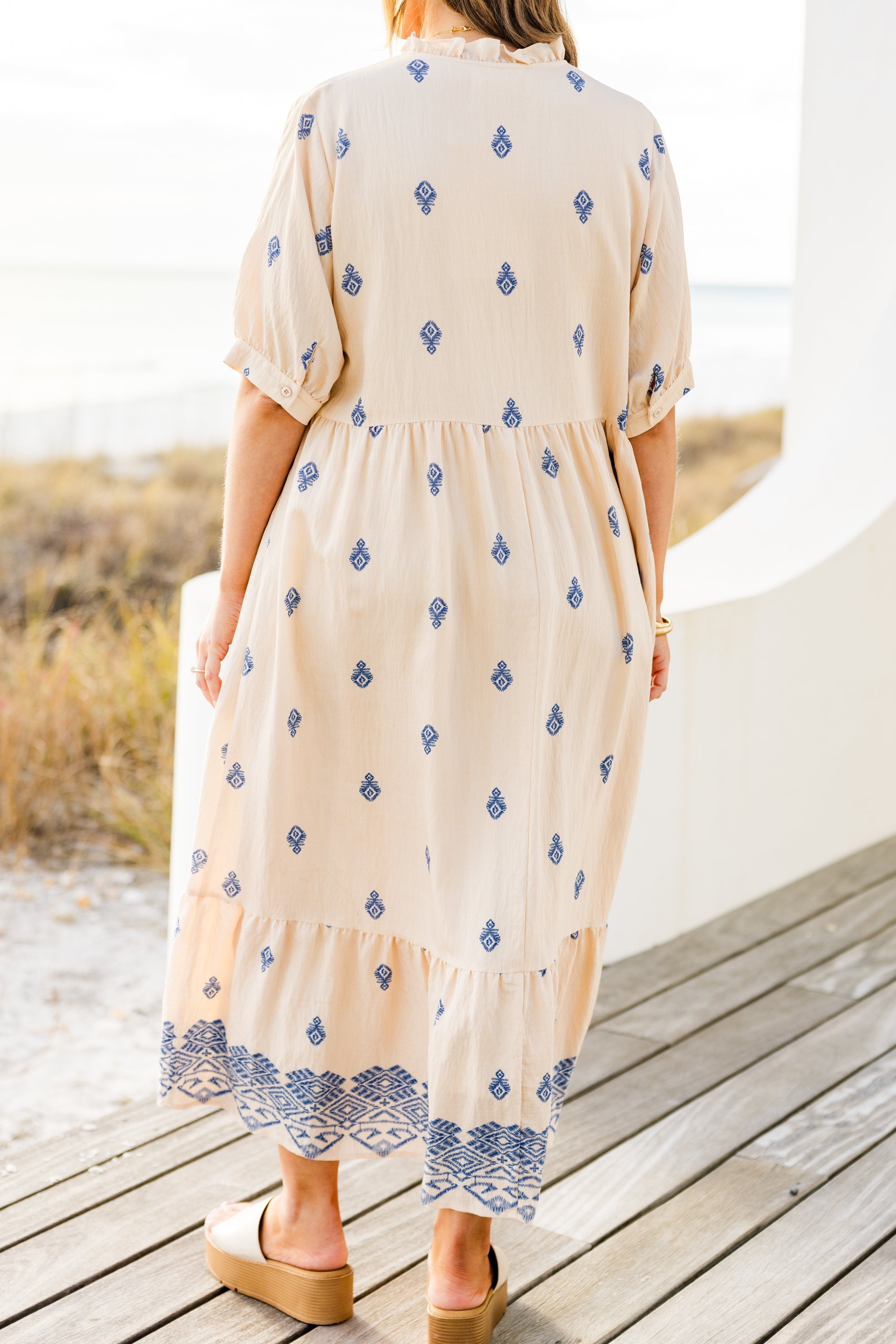 Sweet As Can Be Dress, Cobalt