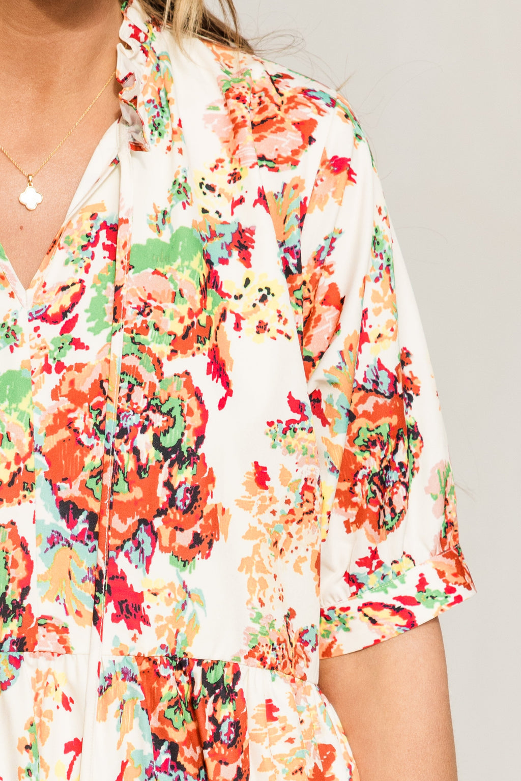 Sweet As Can Be Dress, Cream