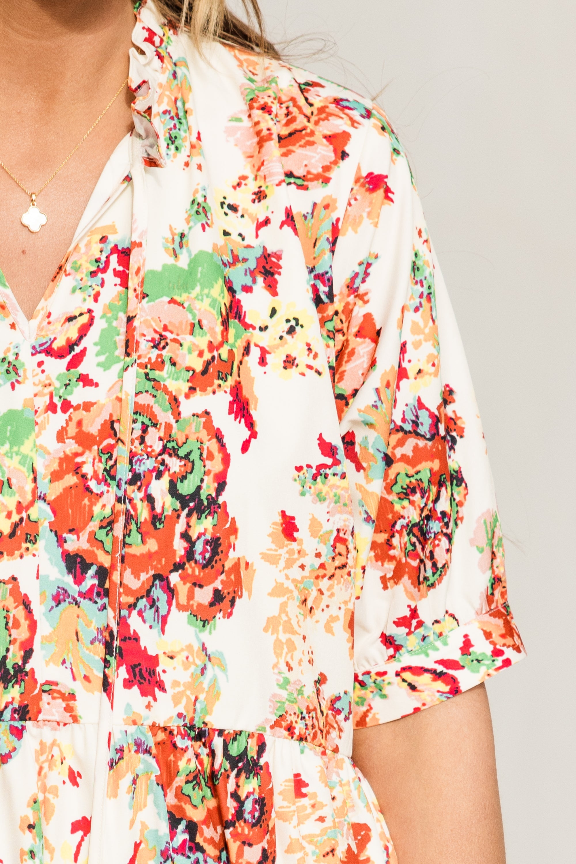 Sweet As Can Be Dress, Cream