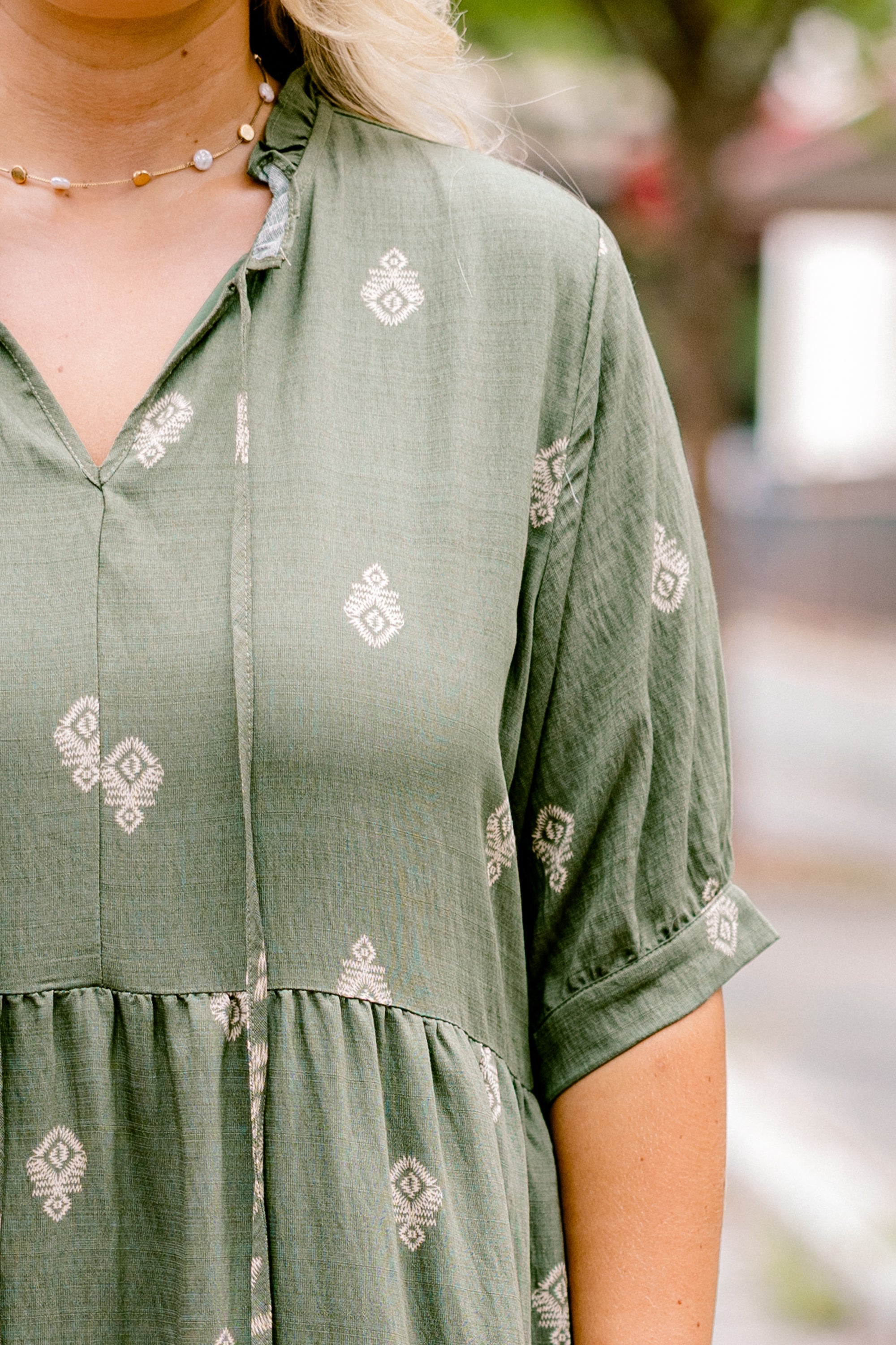 Sweet As Can Be Dress, Green