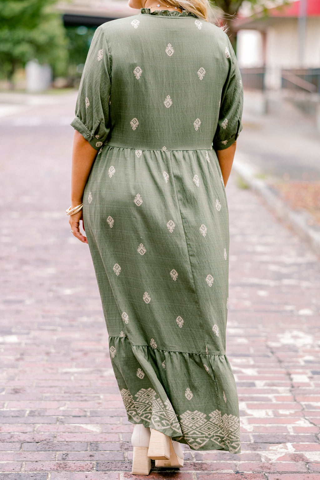Sweet As Can Be Dress, Green