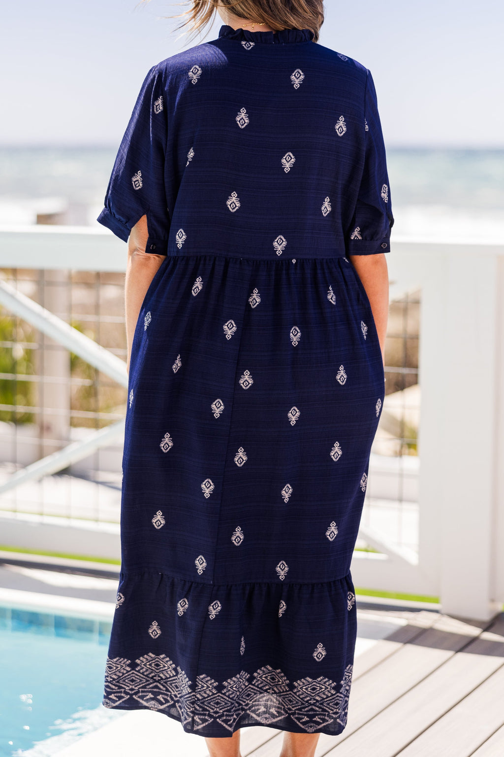 Sweet As Can Be Dress, Navy